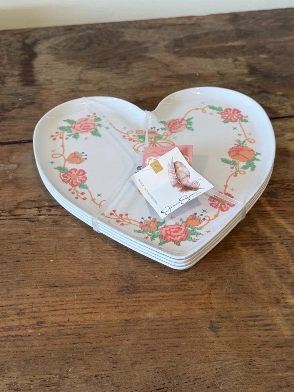 Jessica Simpson heart shaped
